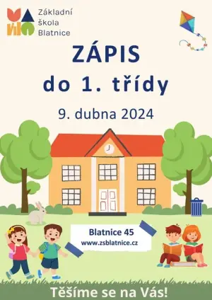 Zápis do 1. třídy