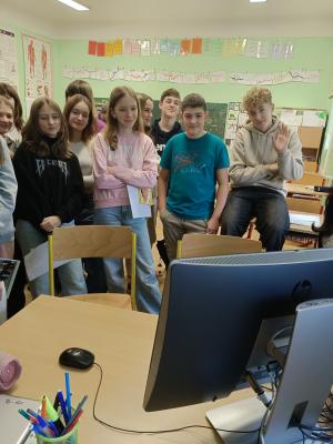 Spolupráce s žáky rakouské školy Mittelschule Perg