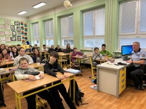 Beseda s Policií ČR: 5. - 9. třída