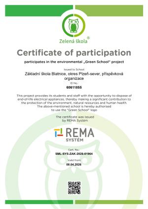 Certifikát